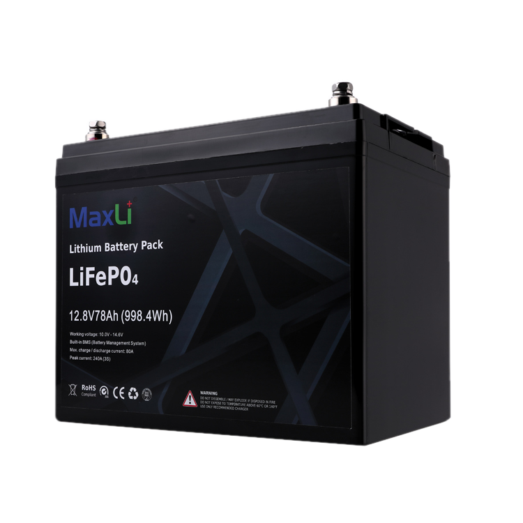 LiFePO4 Technologies 12V 75AH Advanced Deep Cycle Lithium Battery